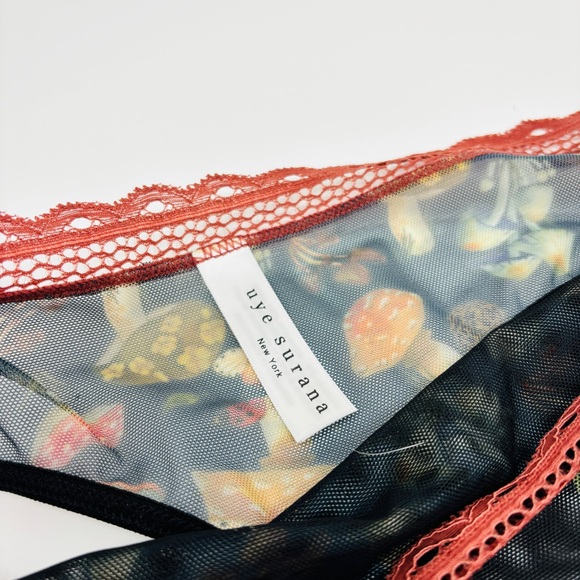 NWT UYE SURANA Limited Edition Mystical Mushrooms Printed Thong L/XL - Picture 8 of 10